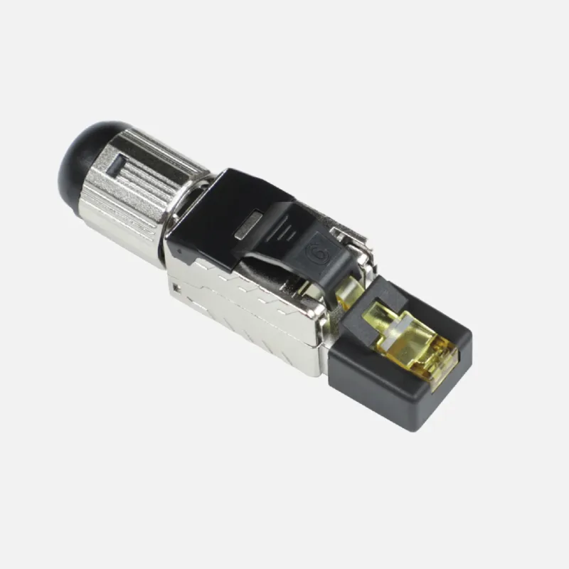 CAT 6 STP FIELD CONNECTOR RJ-45 TOOL LESS PLUG | Magnus
