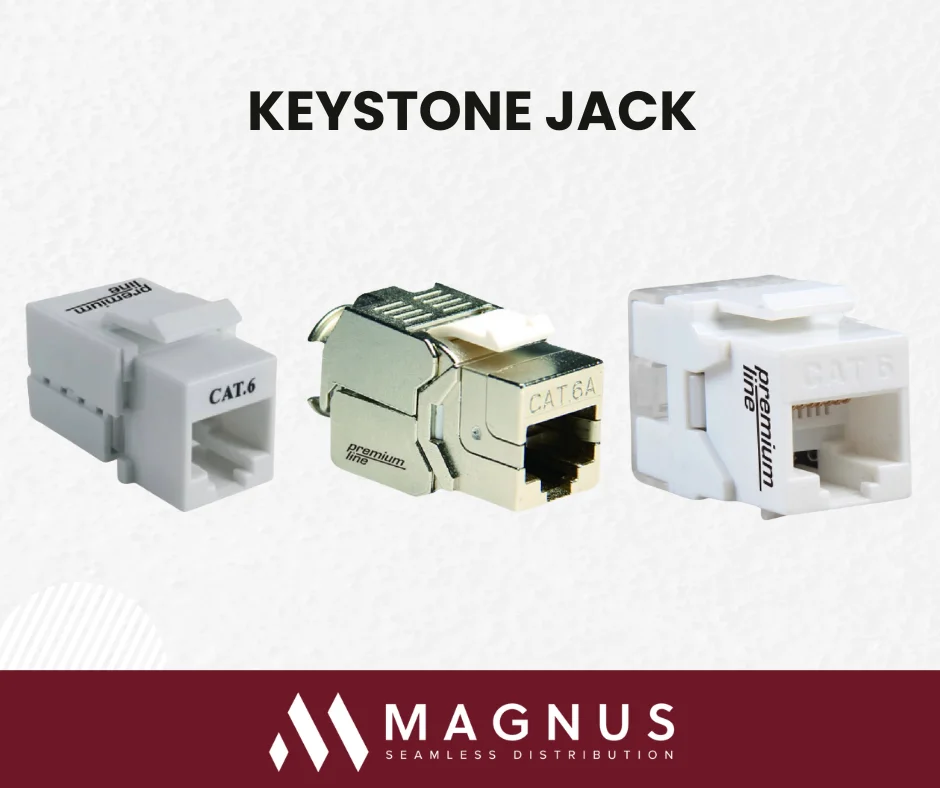 What is the difference between RJ45 and Keystone Jack?