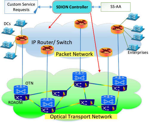 Packet Optical Transport Network