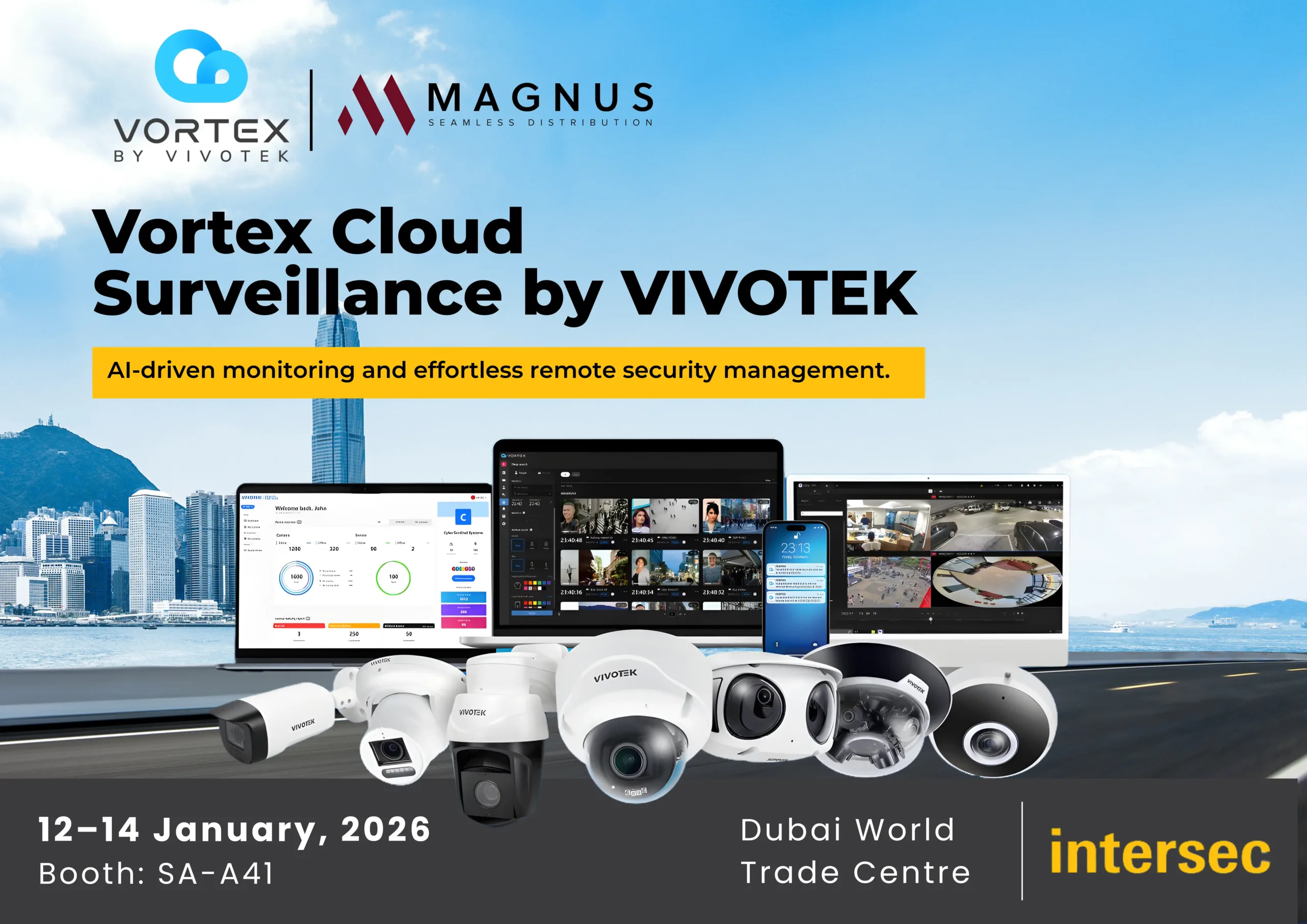 VIVOTEK at Intersec with Magnus