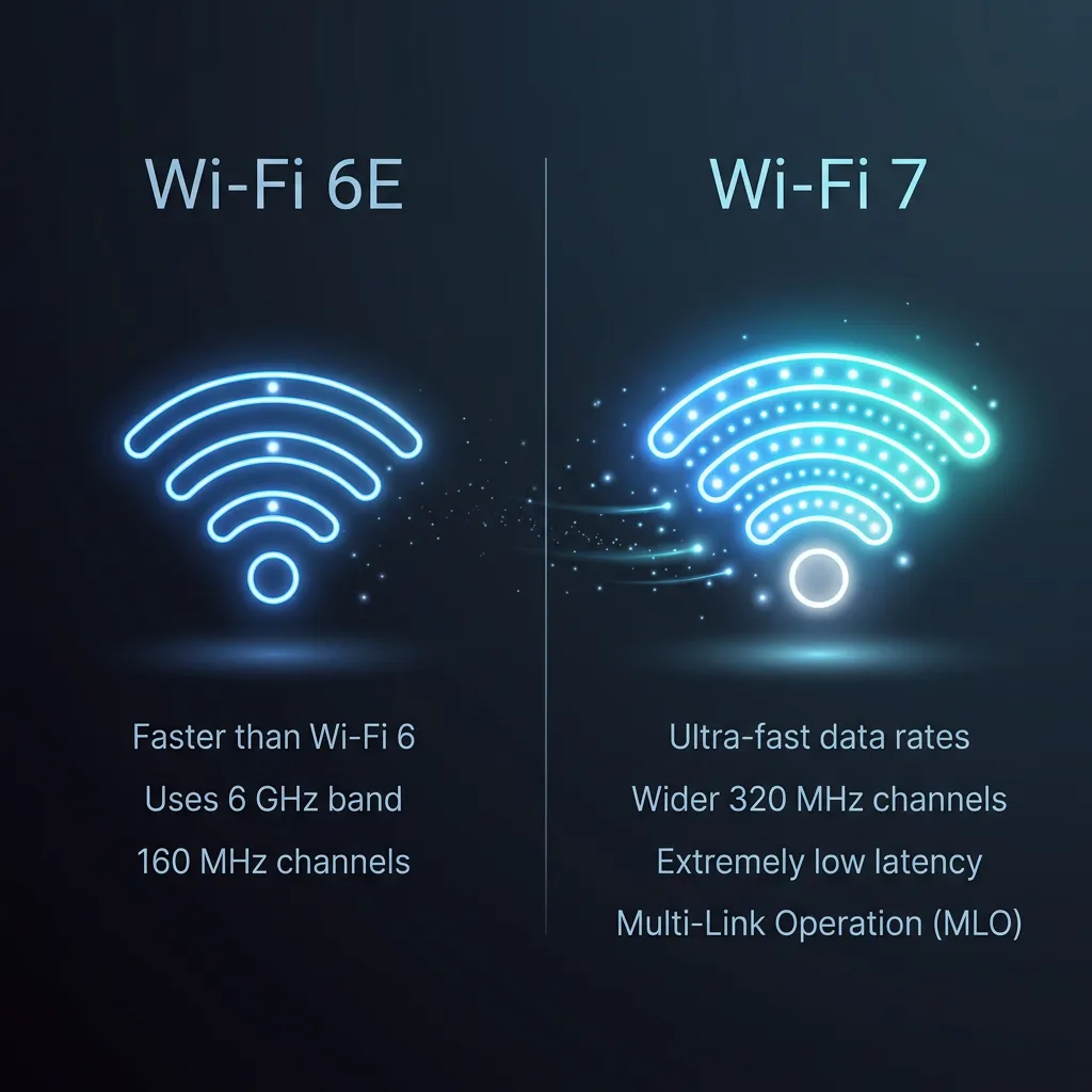 Wi-Fi 6E vs Wi-Fi 7