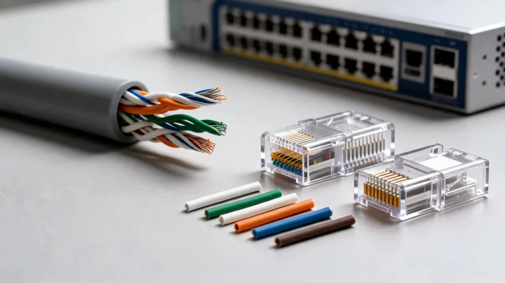 Cat 7 Ethernet Cable Color Code