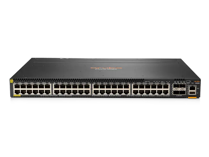 Aruba CX 6300 48G Class4 PoE 4SFP56 Switch (JL661A)