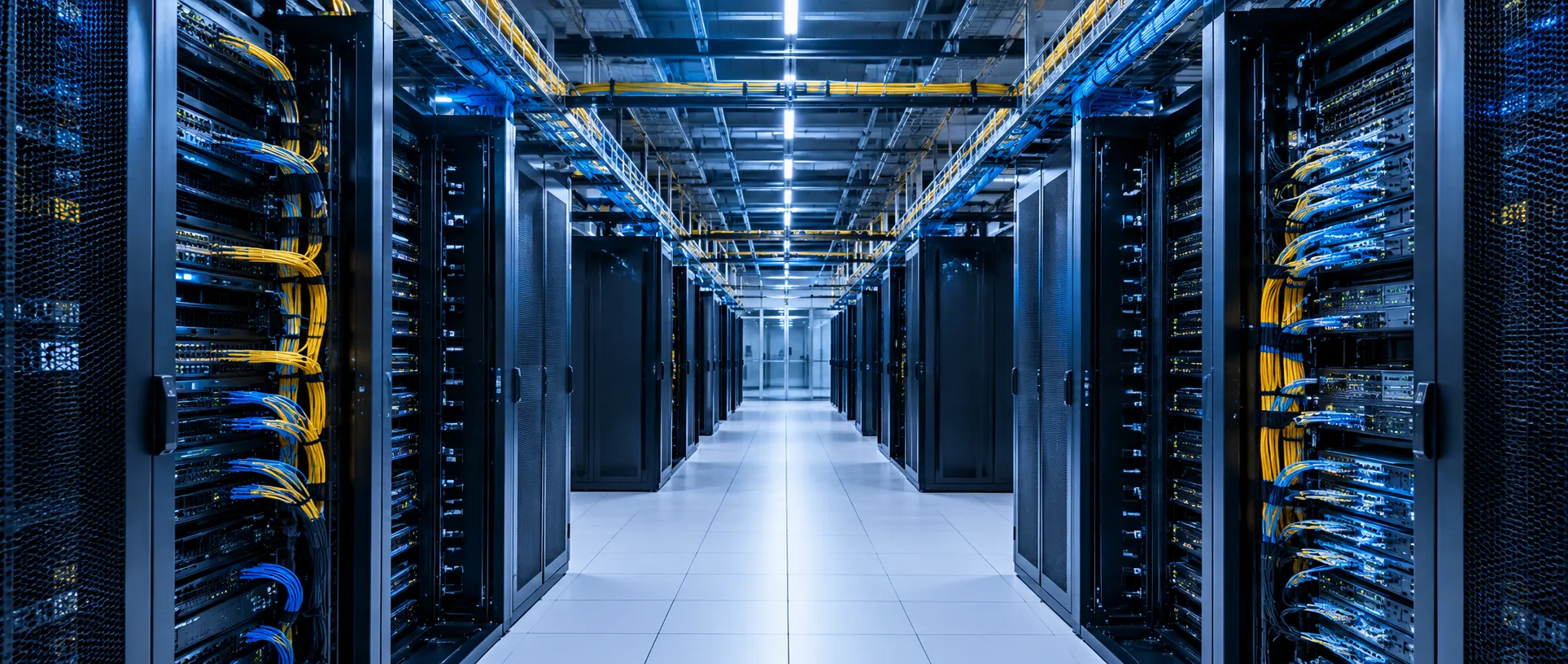 Structured cabling comms room