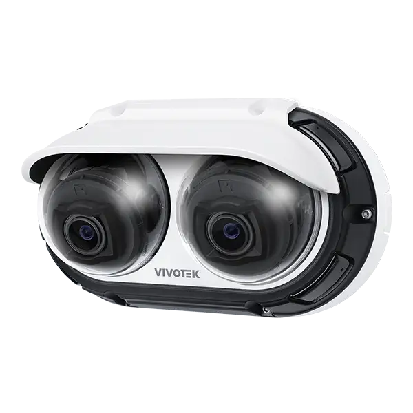 VIVOTEK MA9312-EHTV 4K Dual-Directional Panoramic AI Camera VIVOTEK MA9312-EHTV dual-lens panoramic AI camera, view 1