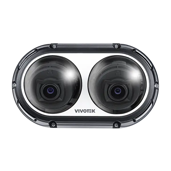 VIVOTEK MA9312-EHTV 4K Dual-Directional Panoramic AI Camera VIVOTEK MA9312-EHTV dual-lens panoramic AI camera, view 4