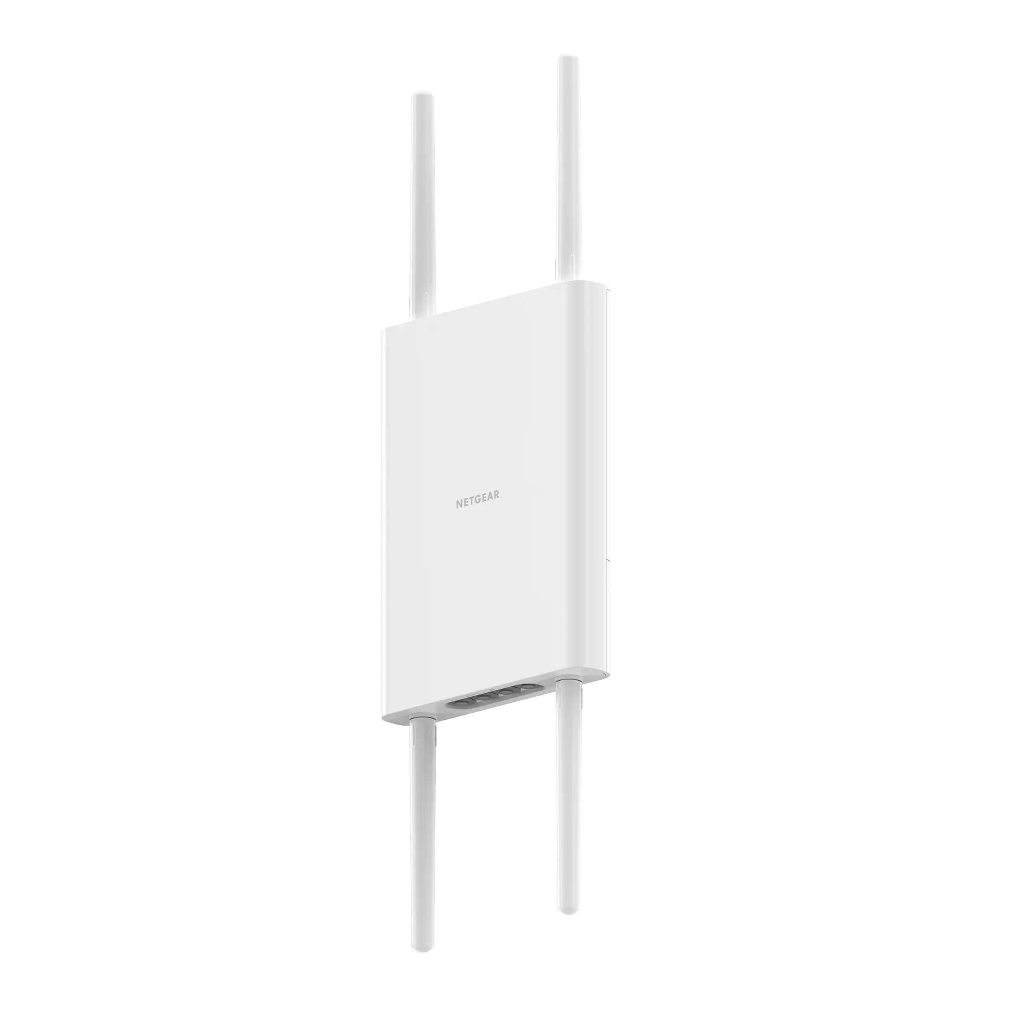 NETGEAR WBE700Y outdoor WiFi 7 access point, right angle view