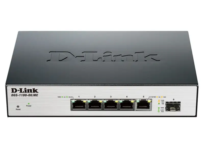 PoE Switch Supplier in the UAE D-Link DGS-1100-06