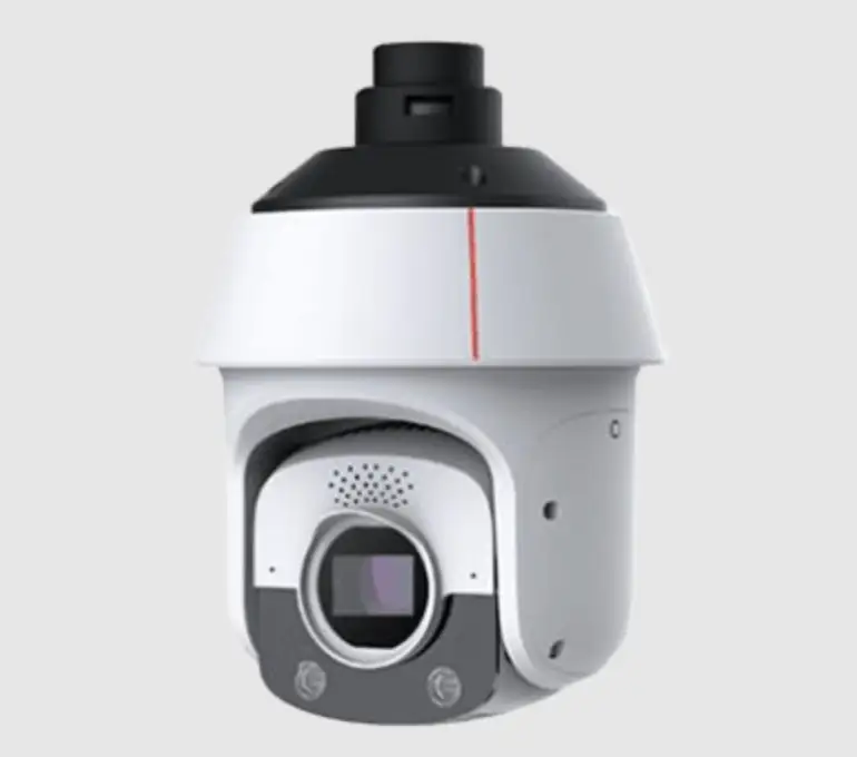 HOLOWITS P5-5LRV(33x)A AI — 5MP AI PTZ Dome Camera with Intercom HOLOWITS P5-5LRV(33x)A AI PTZ dome camera with intercom