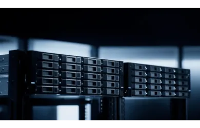 Data residency UAE — enterprise storage arrays in a secure facility