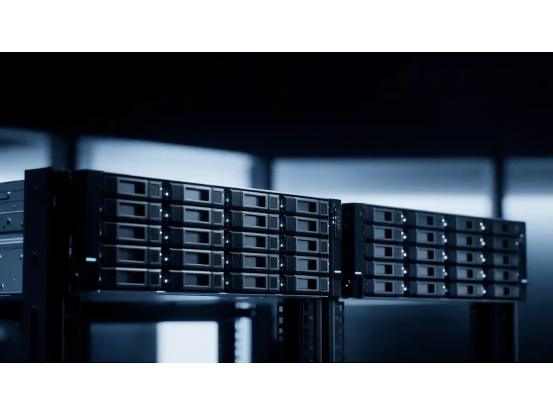 Data residency UAE — enterprise storage arrays in a secure facility